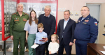В благодарность за подвиги павших бойцов