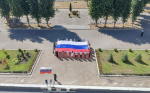 В ПМФИ прошла акция ко Дню Государственного флага России