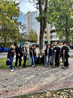 Студенты ИМО на субботнике