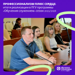 Профессионализм плюс сердце: итоги реализации в ПГУ программы «Обучения служением» сезон 2025/2026